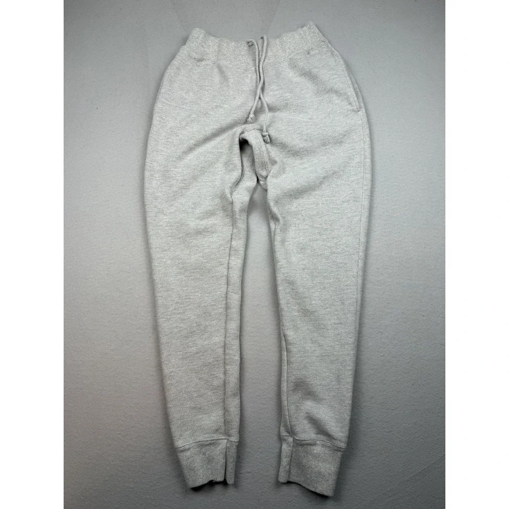 Champion Sweatpants Men Small Gray Athletic Reverse Weave Drawstring Joggers